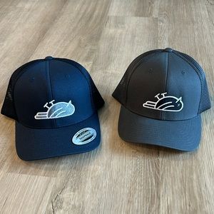 Two (2) Pure Bomb Golf Trucker hats.
